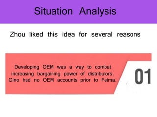 Gino sa distribution channel management