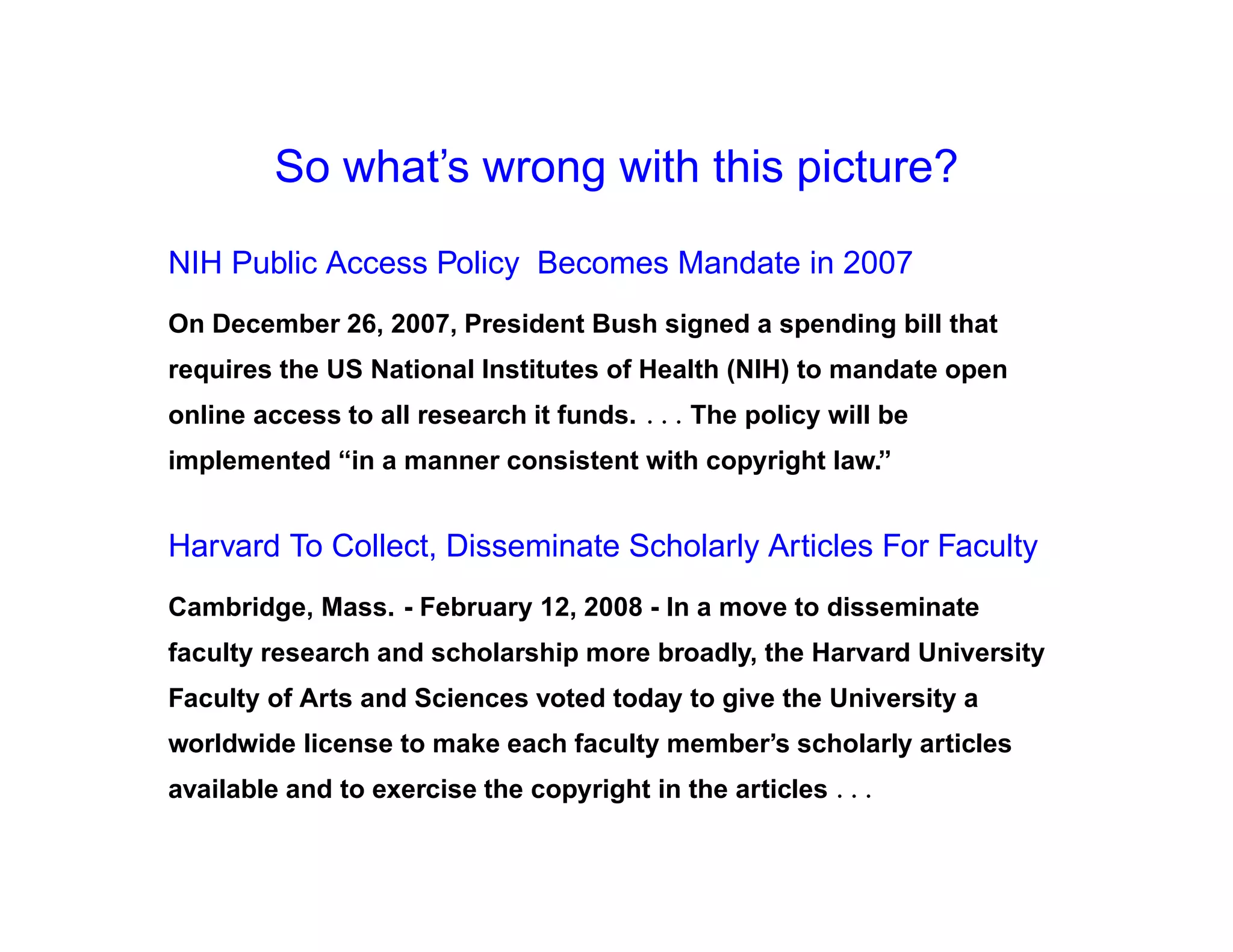 Berlin 6 Open Access Conference: Paul Ginsparg