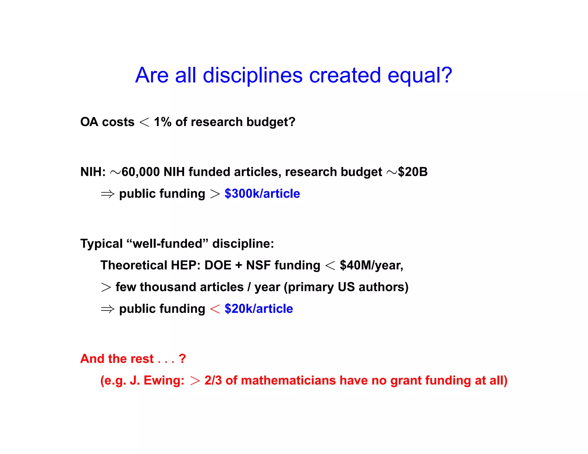 Berlin 6 Open Access Conference: Paul Ginsparg