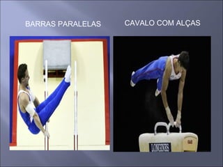 BARRAS PARALELAS CAVALO COM ALÇAS
 
