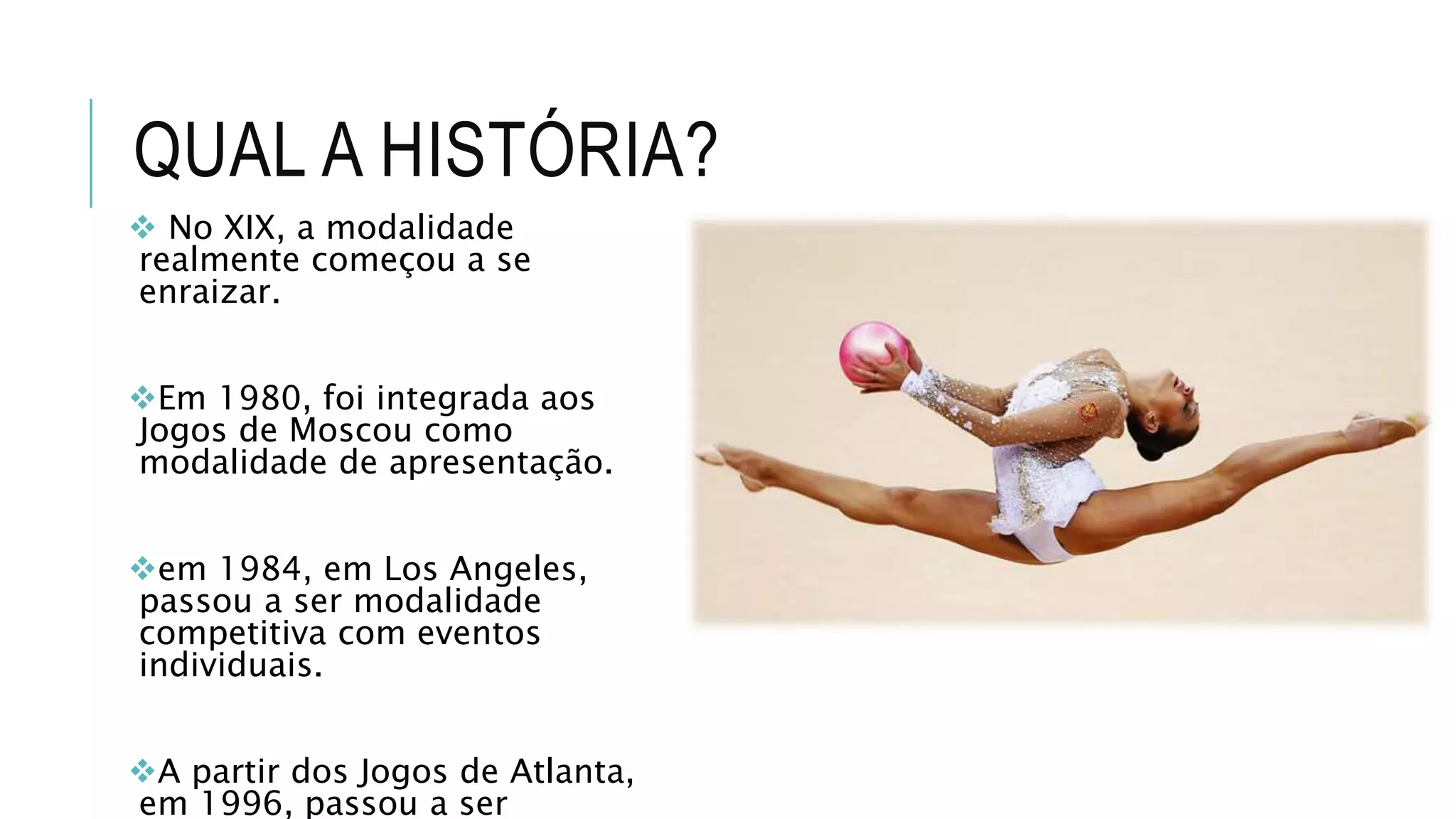 Ginástica Olímpica - Rítmica | PPT