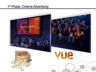 1st Phase: Cinema Advertising




                                20
 