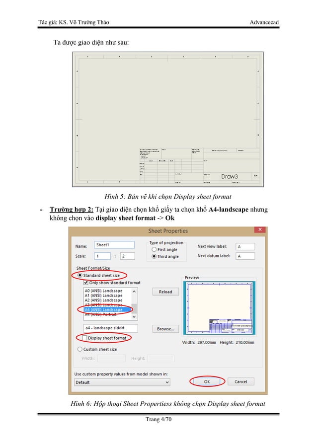 Giáo trình xuất bản vẽ Solidworks 2016 | PDF