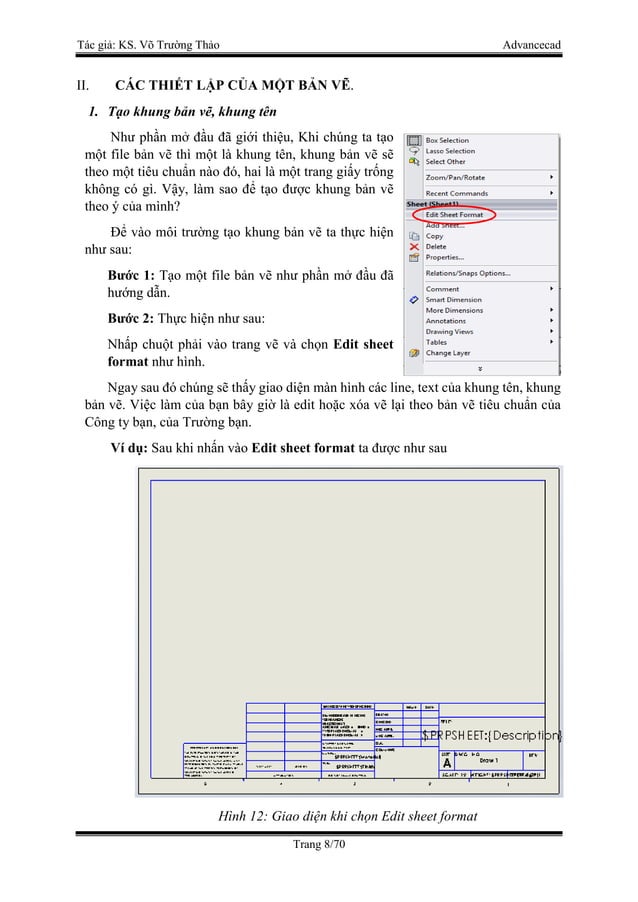Giáo trình xuất bản vẽ Solidworks 2016 | PDF