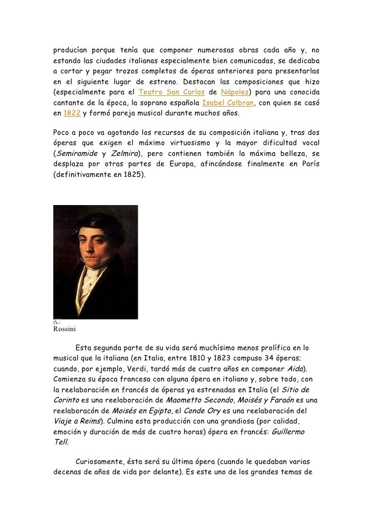 Gioacchino Rossini Espanol