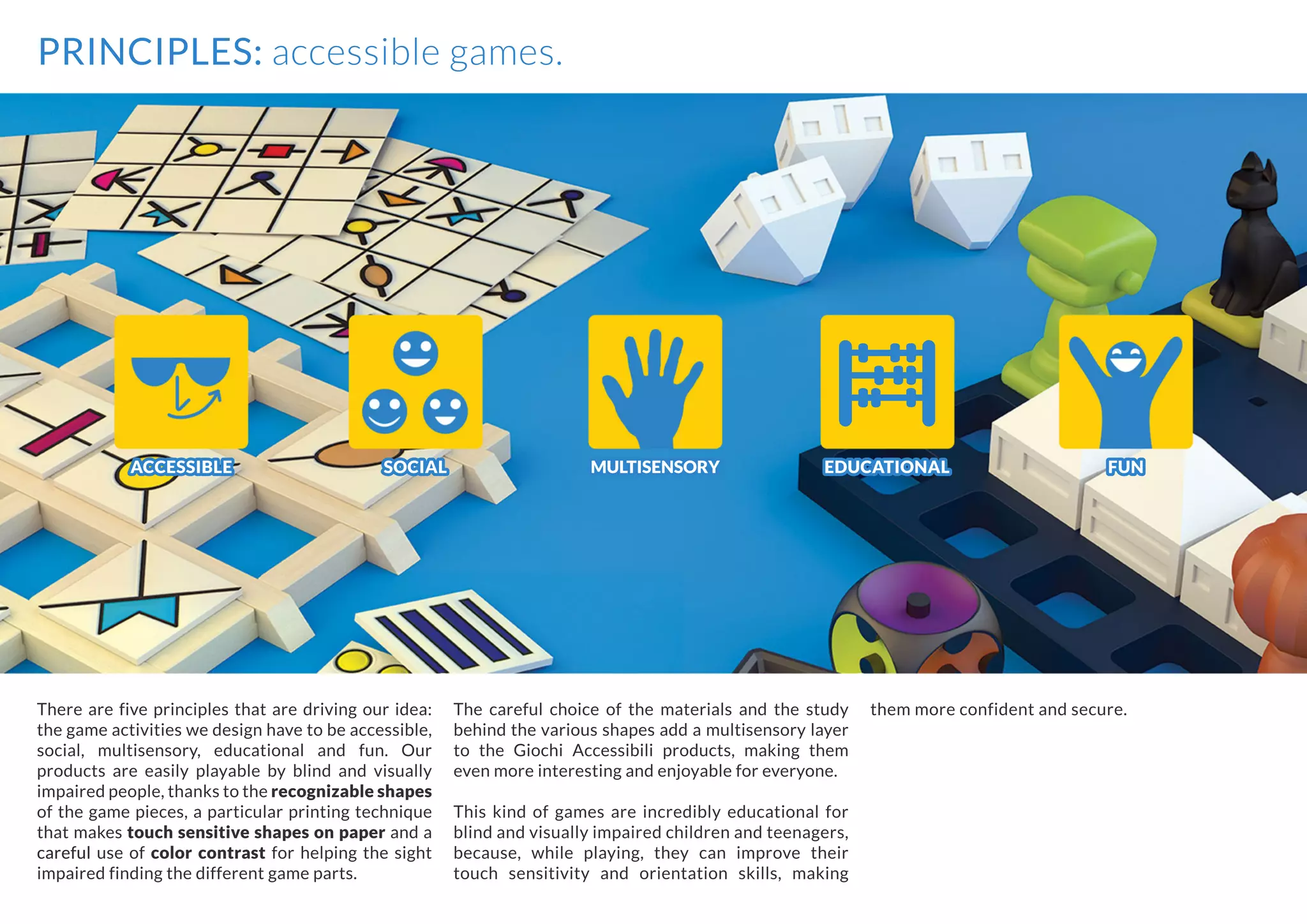 Accessible Games | blind ready, social and educational activities | PDF