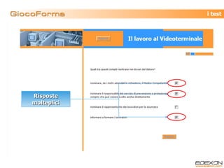 i test Risposte molteplici 