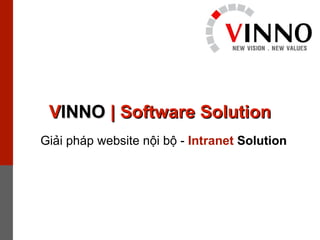 V INNO  | Software Solution Giải pháp website nội bộ -  Intranet  Solution 