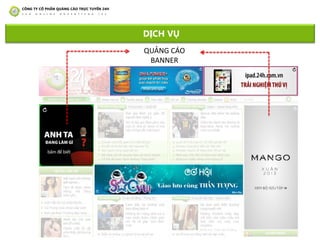 DỊCH VỤ
QUẢNG CÁO
BANNER
 