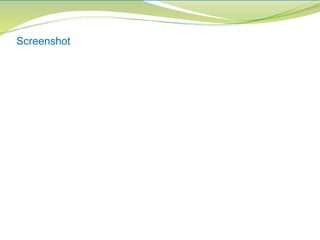 Screenshot
 