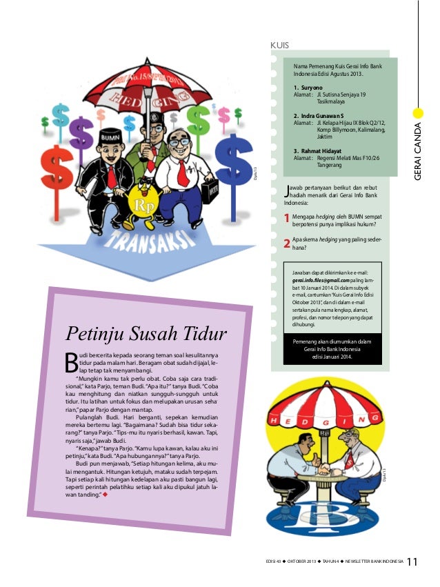 Pertanyaan Tentang Lindung Nilai