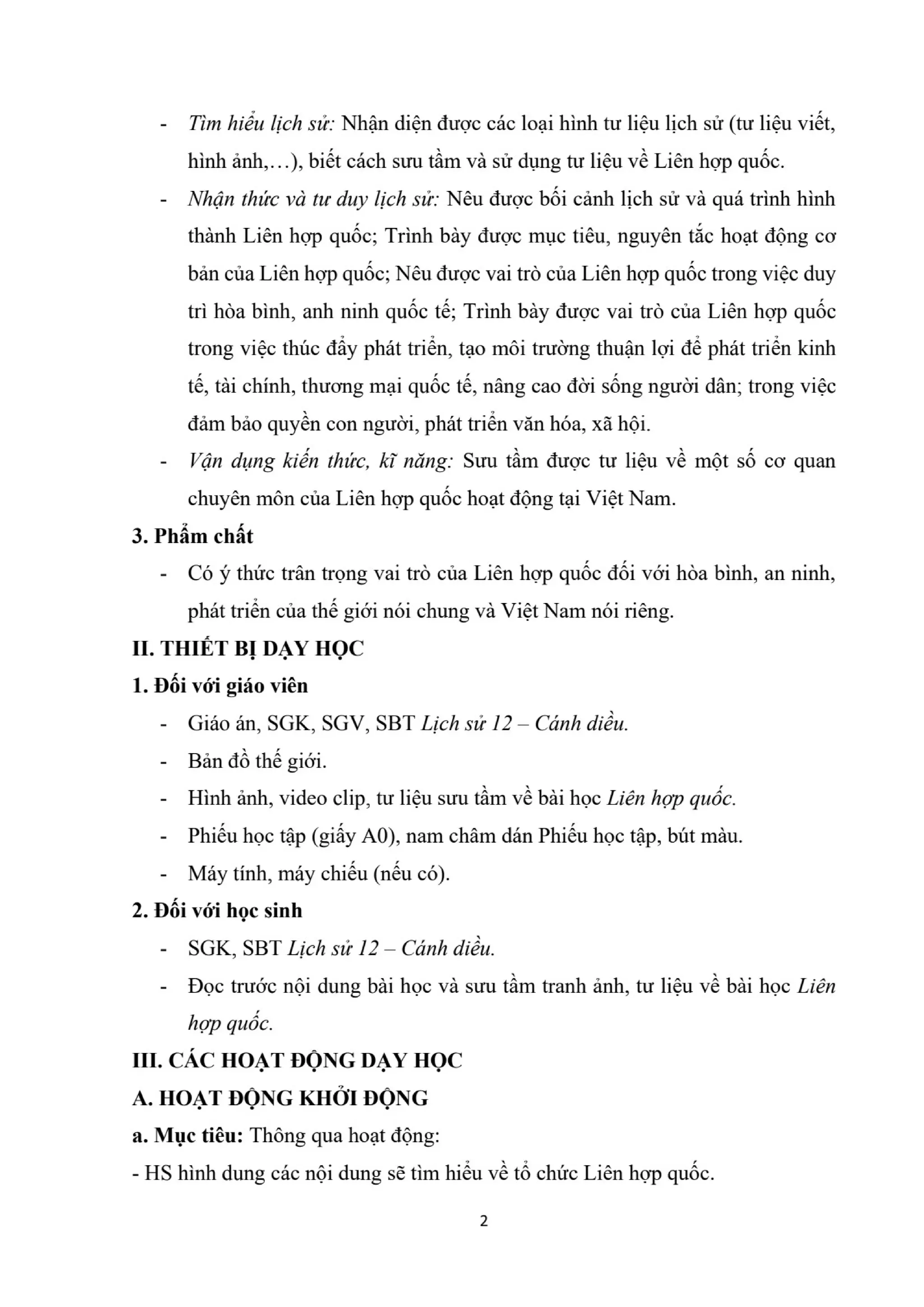 GIÁO ÁN KẾ HOẠCH BÀI DẠY LỊCH SỬ 12 CÁNH DIỀU - HK1 THEO CÔNG VĂN 5512 (2 CỘT) NĂM HỌC 2024-2025 (396 TRANG).pdf