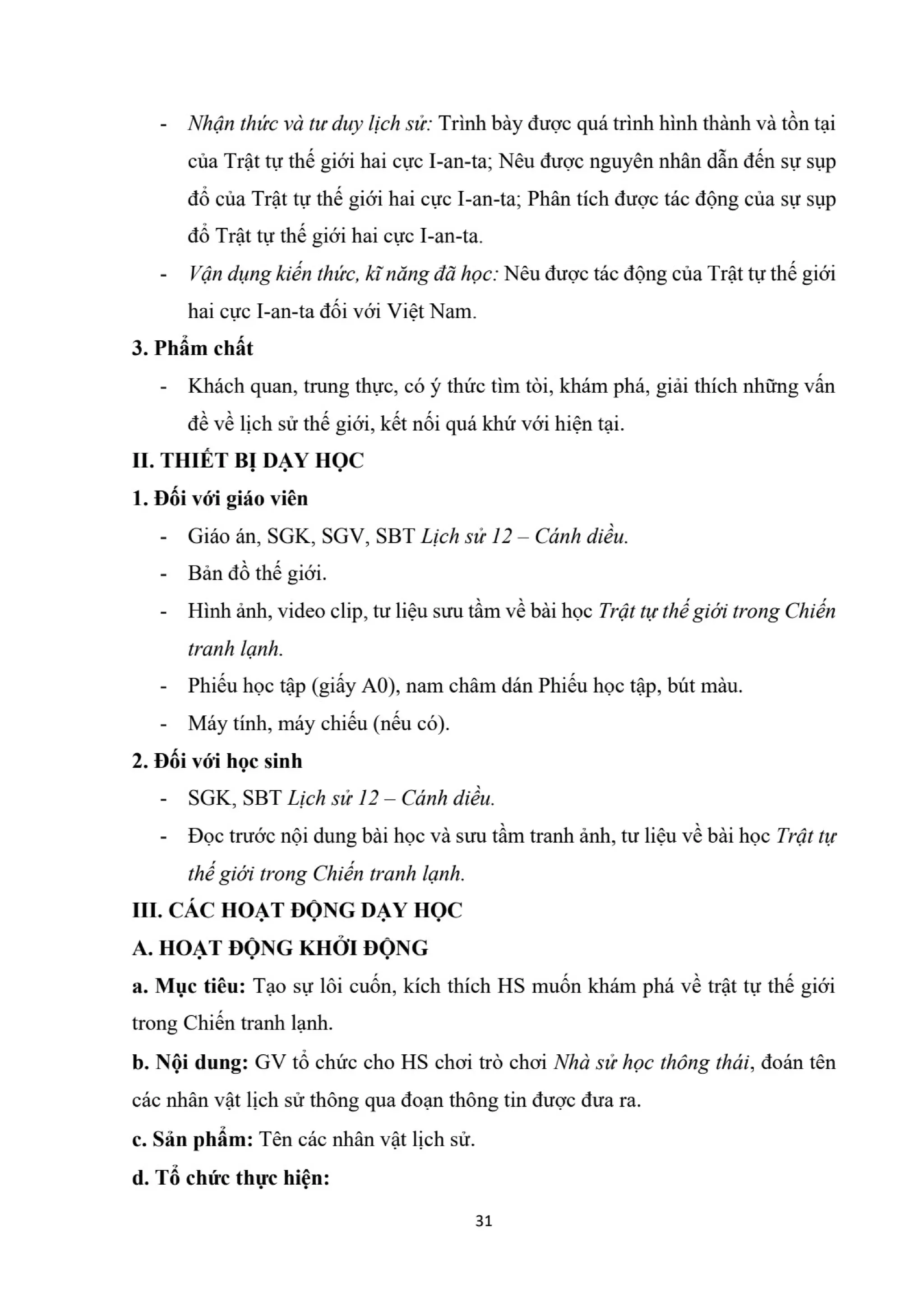 GIÁO ÁN KẾ HOẠCH BÀI DẠY LỊCH SỬ 12 CÁNH DIỀU - HK1 THEO CÔNG VĂN 5512 (2 CỘT) NĂM HỌC 2024-2025 (396 TRANG).pdf