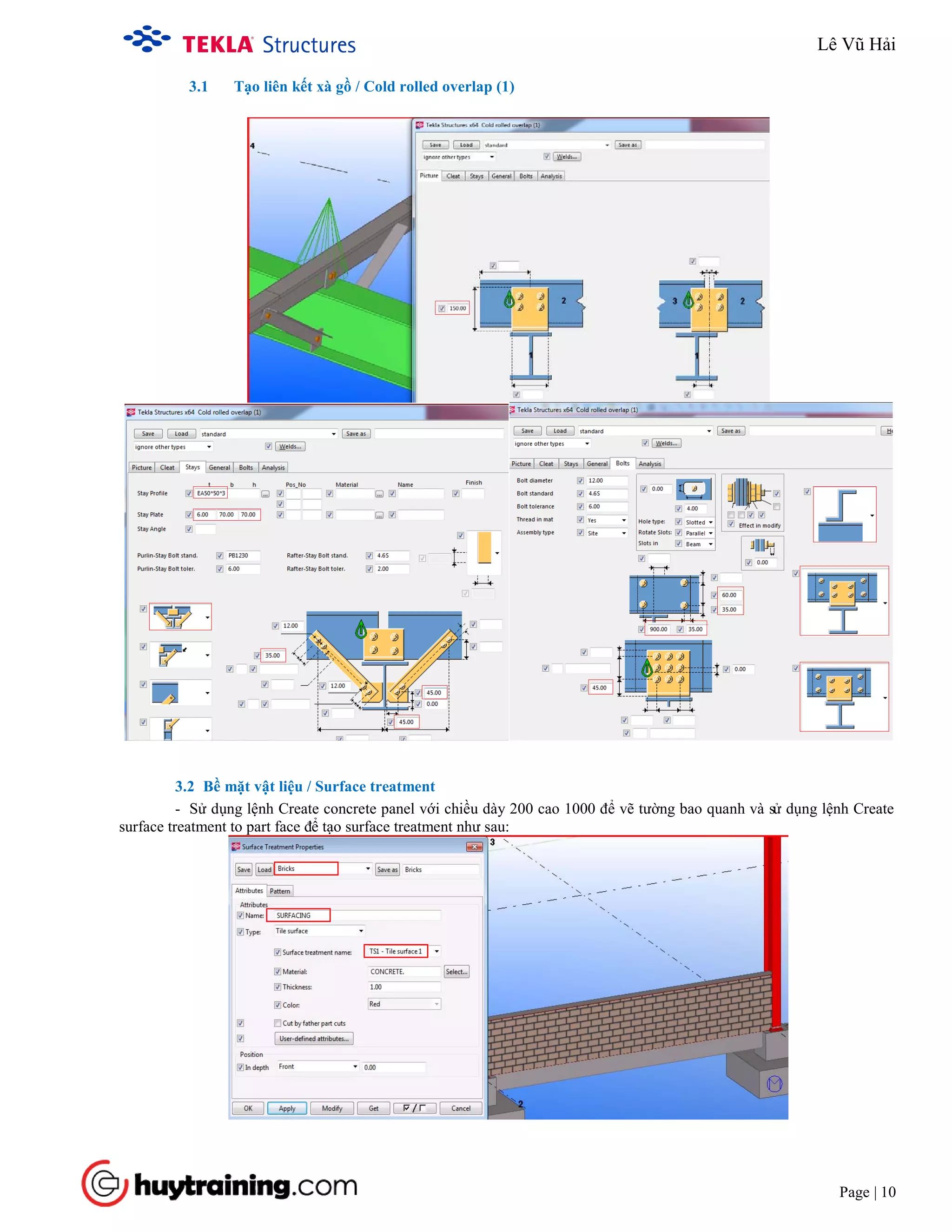Giáo án Tekla Structures | PDF