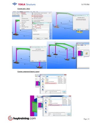 Giáo án Tekla Structures | PDF