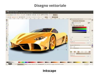 Disegno vettoriale
Inkscape
 