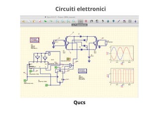 Circuiti elettronici
Qucs
 