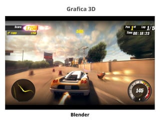Grafica 3D
Blender
 