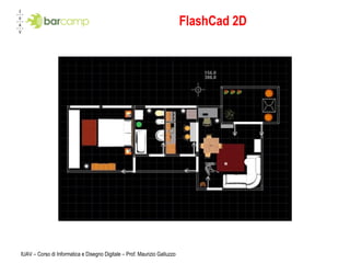 FlashCad 2D IUAV – Corso di Informatica e Disegno Digitale – Prof. Maurizio Galluzzo 