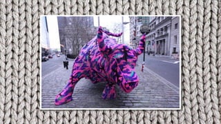 Yarnbombing: l’arte urbana corre sul filo - Giorgia Lazzaretto