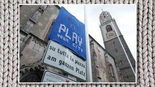 Yarnbombing: l’arte urbana corre sul filo - Giorgia Lazzaretto