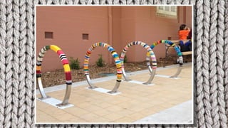 Yarnbombing: l’arte urbana corre sul filo - Giorgia Lazzaretto