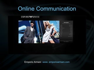 giorgio armani website