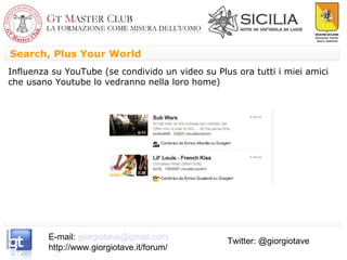 Giorgio tave[rniti] - Social search - Sicilia - 20 e 21 giugno 2012