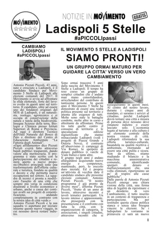 Ladispoli 5 Stelle
NNOOTTIIZZIIEE IINN
 