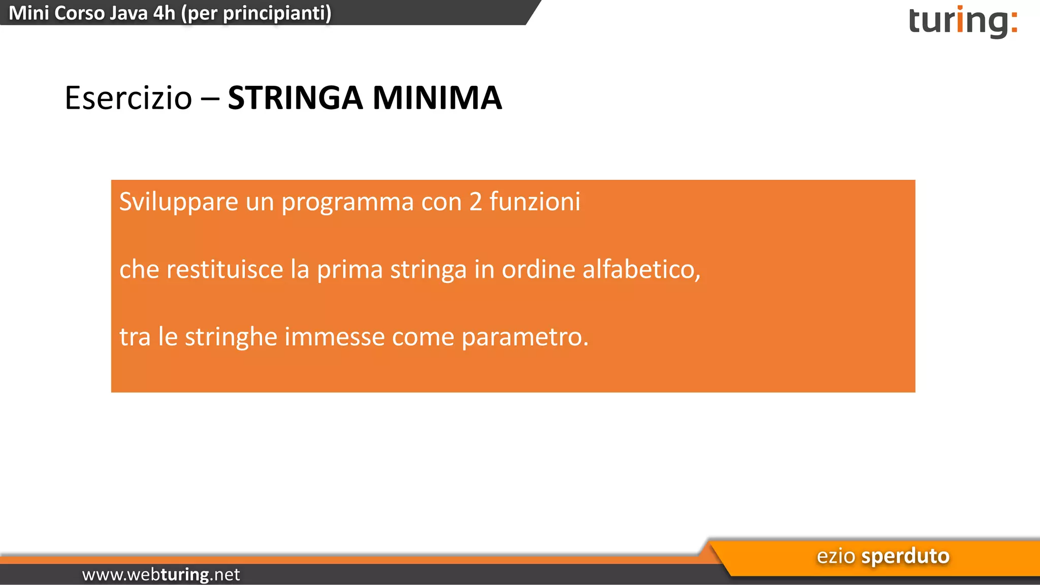 Mini Corso Java - Parte 1 | PDF