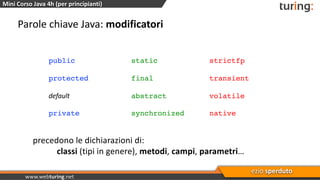 Mini Corso Java - Parte 3 | PPT