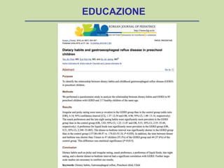 EDUCAZIONE
 