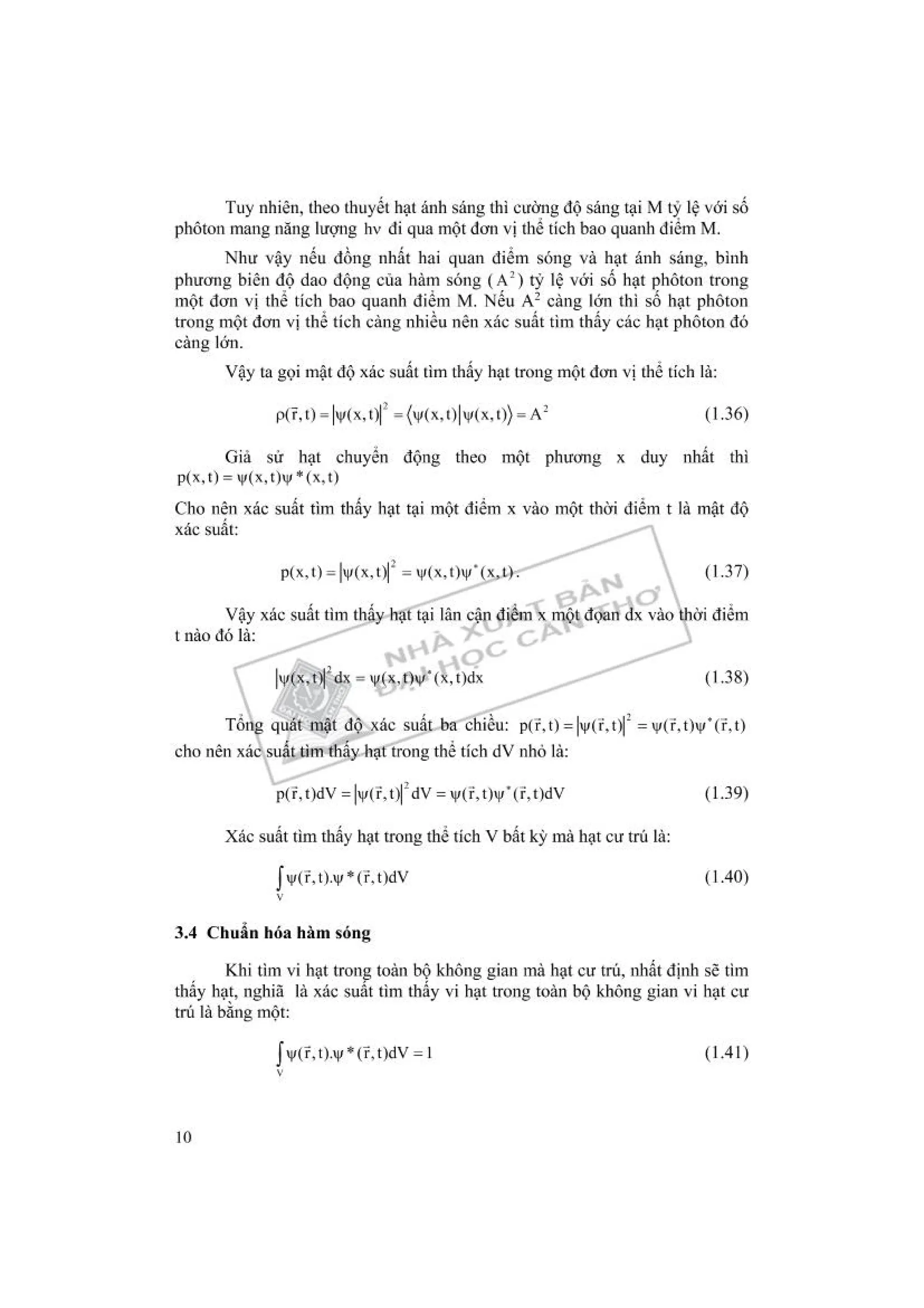 Giáo trình cơ học lượng tử - Trường ĐH Cần Thơ.pdf