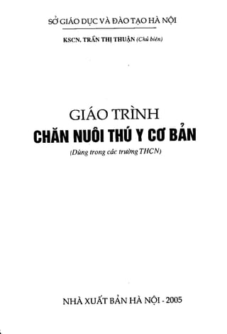 Giáo trình chăn nuôi thú y cơ bản - Trần Thị Thuận.pdf