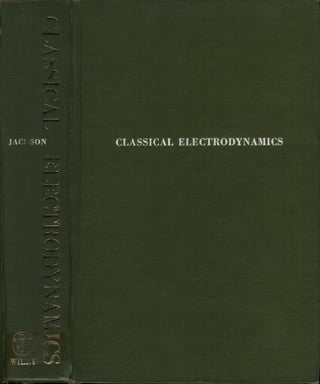 Giáo trình jackson classicalelectrodynamics