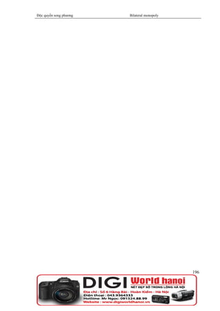 Độc quyền song phương   Bilateral monopoly




                                             196
 