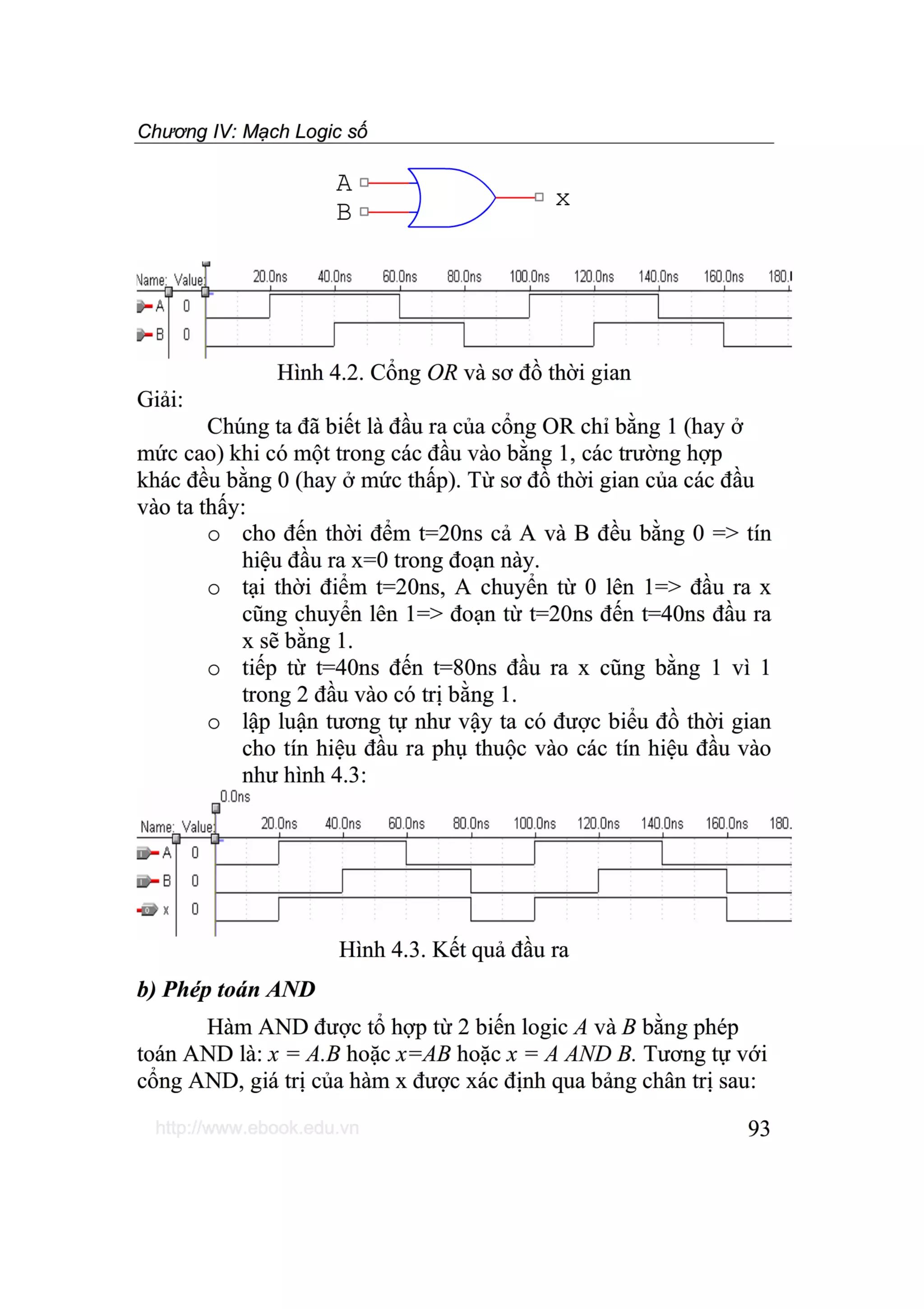 Giáo trình kiến trúc máy tính i   chương 4  mạch logic số - tài liệu, ebook