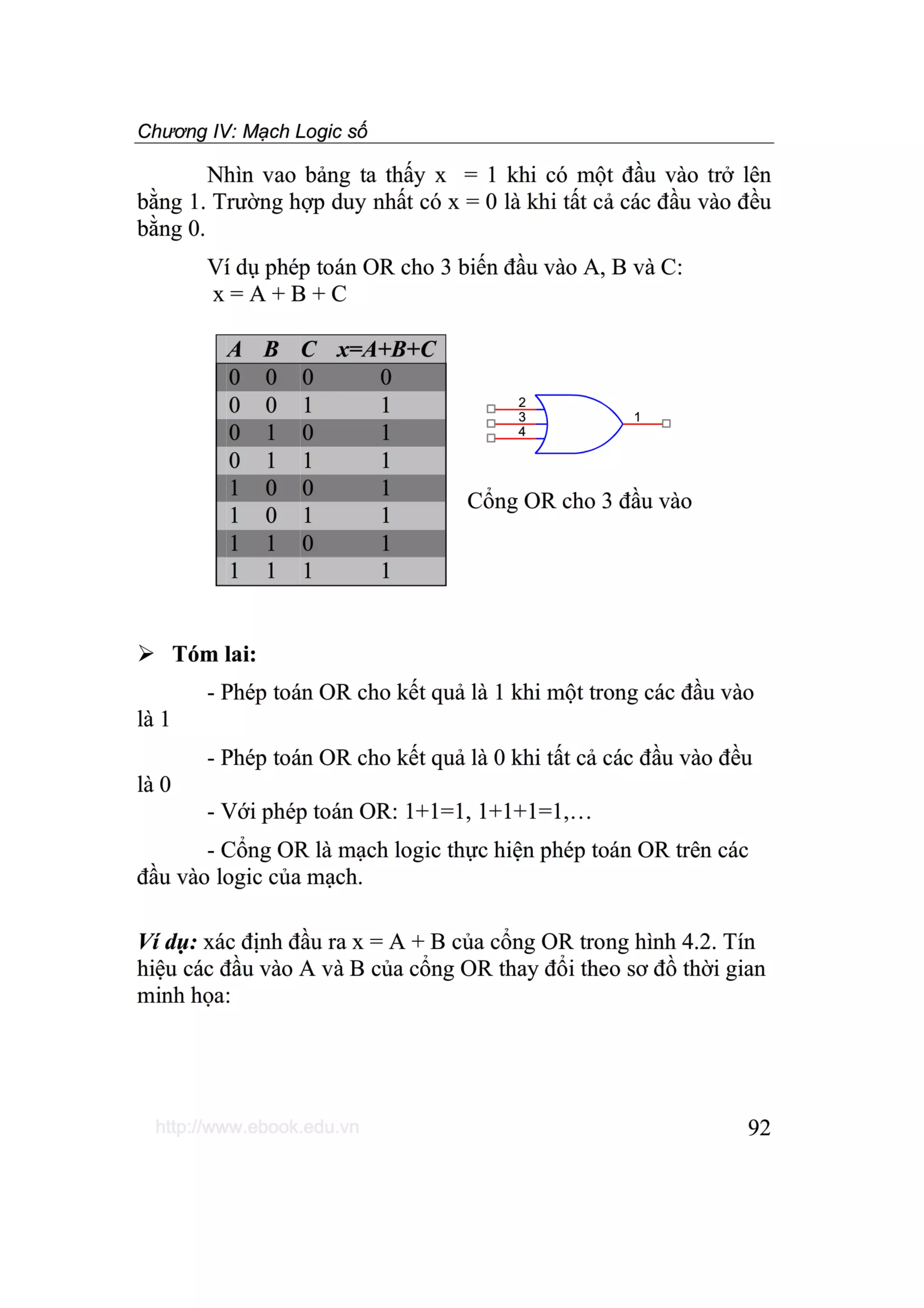 Giáo trình kiến trúc máy tính i   chương 4  mạch logic số - tài liệu, ebook