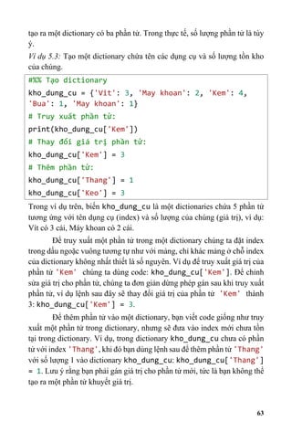 Giáo trình lập trình Python căn bản - Trần Nhật Quang, Phạm Văn Khoa.pdf