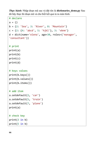 Giáo trình lập trình Python căn bản - Trần Nhật Quang, Phạm Văn Khoa.pdf