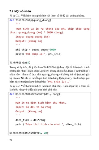Giáo trình lập trình Python căn bản - Trần Nhật Quang, Phạm Văn Khoa.pdf
