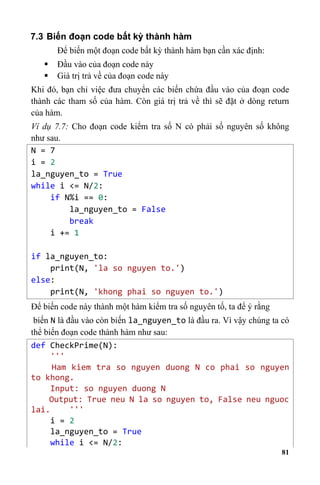 Giáo trình lập trình Python căn bản - Trần Nhật Quang, Phạm Văn Khoa.pdf