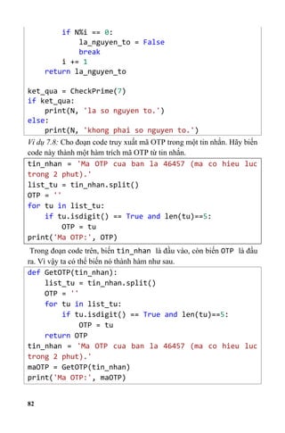 Giáo trình lập trình Python căn bản - Trần Nhật Quang, Phạm Văn Khoa.pdf