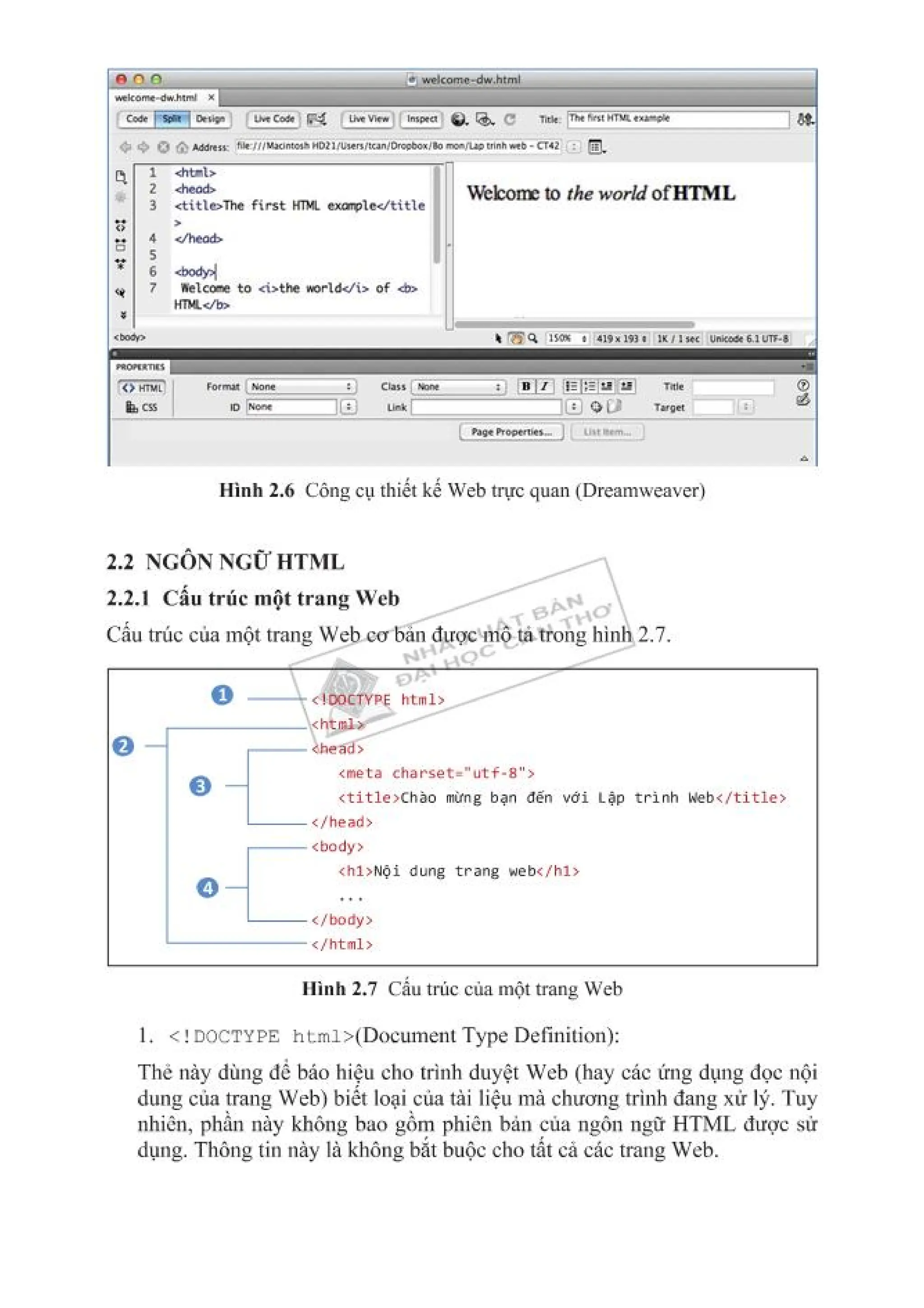 Giáo trình lập trình web - Trường ĐH Cần Thơ.pdf