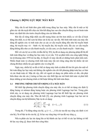 Giáo trình Động lực học máy, Nguyễn Văn Khang.pdf