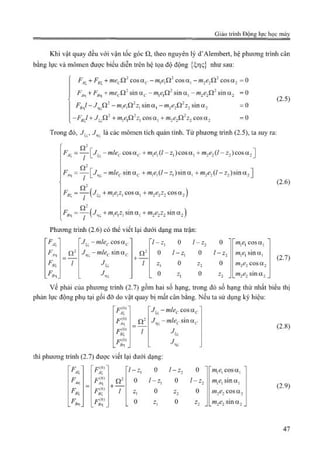 Giáo trình Động lực học máy, Nguyễn Văn Khang.pdf