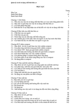 Giáo trình quản lý và tái sử dụng chất thải hữu cơ.pdf