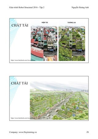 Giáo trình Robot Structural 2016 - Tập 2 Nguyễn Hoàng Anh
Company: www.Huytraining.vn 25
CHẤT TẢI
https://www.facebook.com/vtn.architects
CHẤT TẢI
https://www.facebook.com/vtn.architects
 