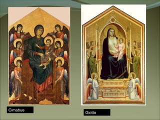Cimabue
Giotto