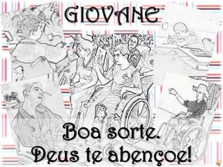 Boa sorte.
Deus te abençoe!
 